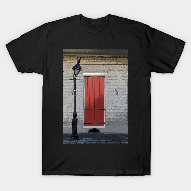 New Orleans Lamp Post T-Shirt by JerryGranamanPhotos71